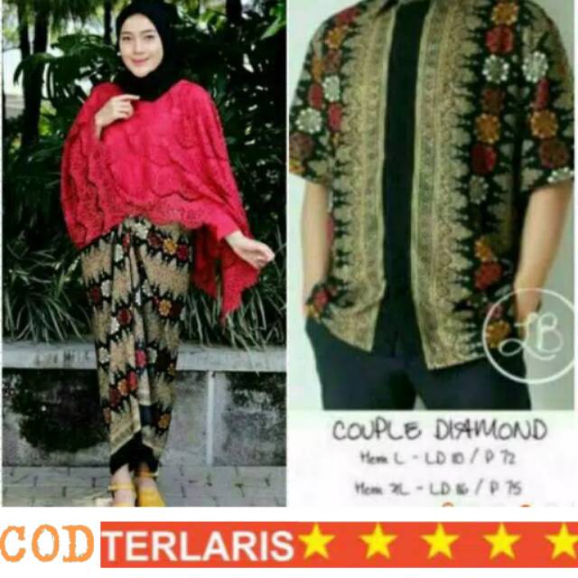 COUPLE KEBAYA CAPE BRUKAT kebaya jumbo briesmaid seragaman kebaya grosir kebaya pager ayu