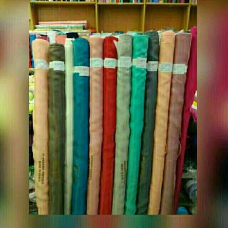 Promo 12.12 Sale Kain ORGANZA. Bahan organza. Kain organza polos premium. Kain Organdi Meteran
