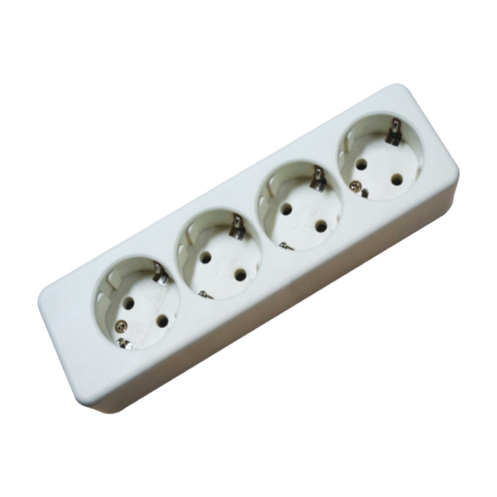 StopKontak Arde 4 lubang MG 7104 Terminal Kuningan SNI