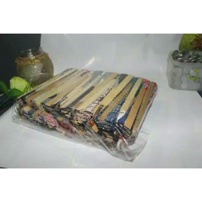 Souvenir Kipas Batik 50pcs