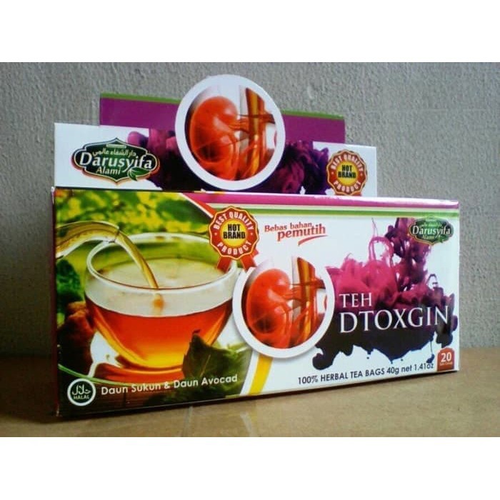

Teh Detox Ginjal - Teh Celup Sukun + Daun Avocado