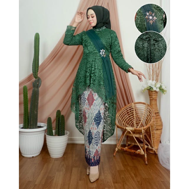 Setelan Kebaya Lesti / Set Kebaya Modern / Setelan Kebaya Payet Exlusive / Set Kebaya Modern / Set Kebaya Payet / Set Kebaya Selendang / Set Kebaya Wisuda /  Set Kebaya Brokat / Set Kebaya Ellegan / Set Kebaya Remaja / Kebaya Modern / Kebaya Brokat-2