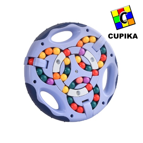 Rubik asah otak puzzle 3 bulat rotating magic toys Tiktok mainan anak beads