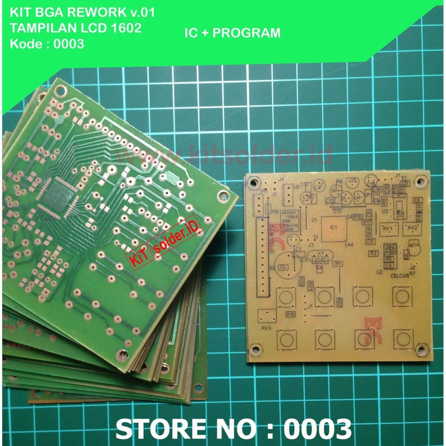 PCB BGA REWORK STATION/BGA BUATAN SENDIRIi/KIT BGA REWORK
