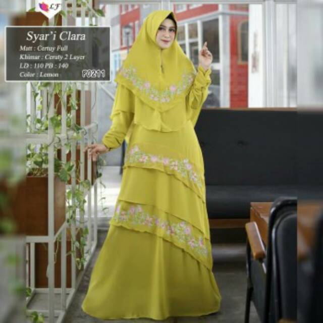 Gamis Syari CLARA PO211