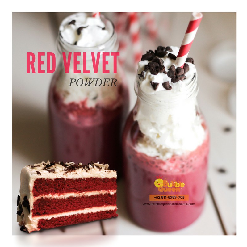 RED VELVET POWDER 1KG | Bubuk Minuman Bubble Drink |Powder ...