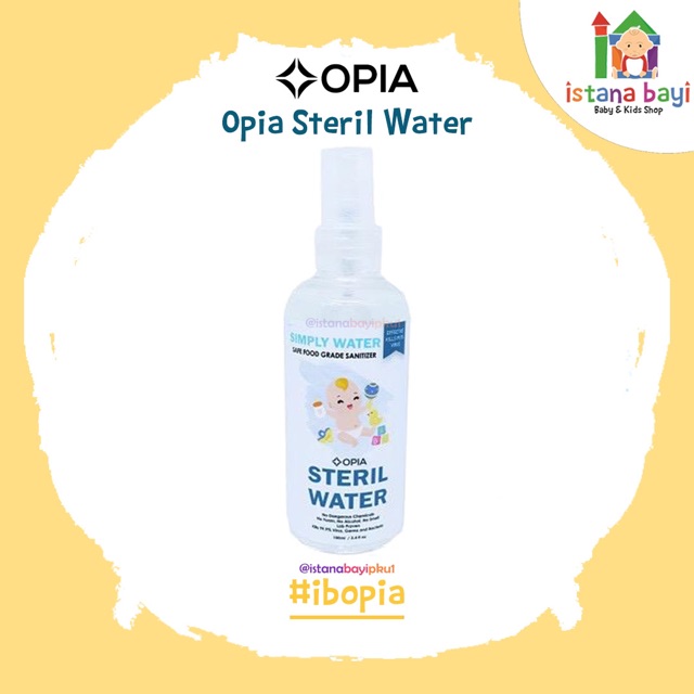 Opia Steril Water &amp; Sanitizer