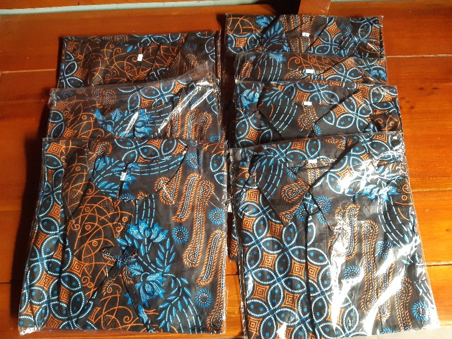 Rama Shinta Couple - Melani Set Couple Lilit Rovella Batik Couple Modern