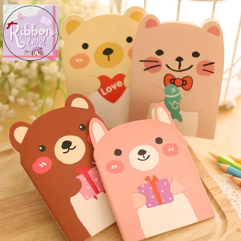

Buku Tulis Saku Kecil isi 20 lembar Motif Hewan Lucu