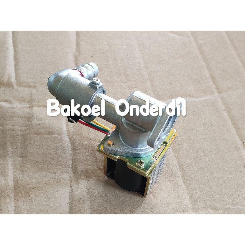 SATU SET SELENOID VALVE KOMPOR GAS TANAM