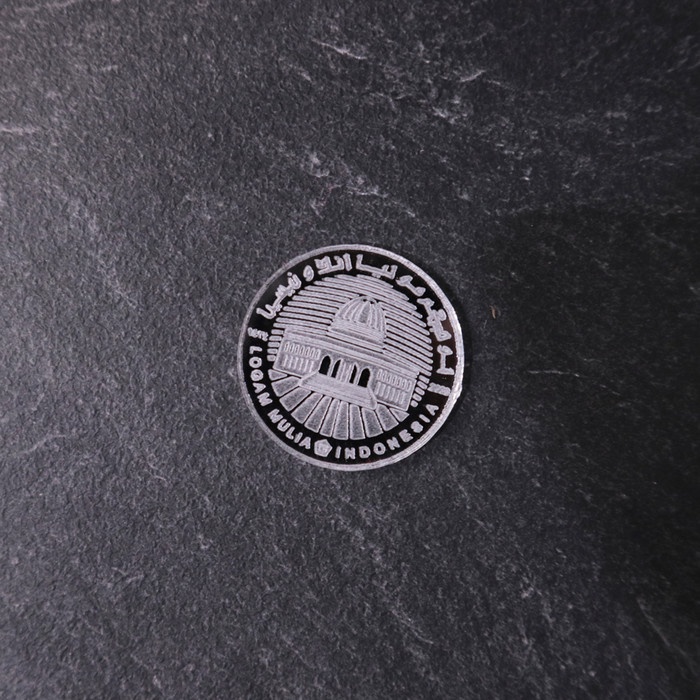 Replika Dinar Dirham | Dekorasi Mahar | Mirror Akrilik - Dirham Silver