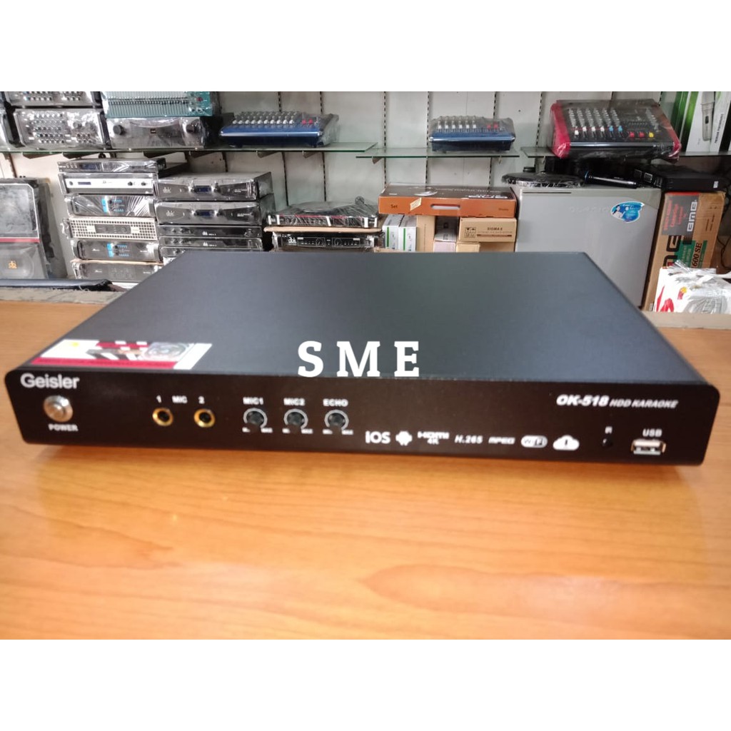MESIN KARAOKE GEISLER OK 518 2TB