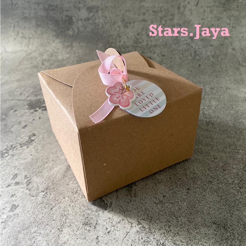 

Box Kraft Tenteng 12 x 12 x 7,5 cm