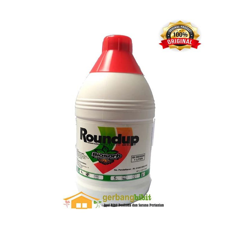 Roundup 486 SL 1liter (Murah) Herbisida