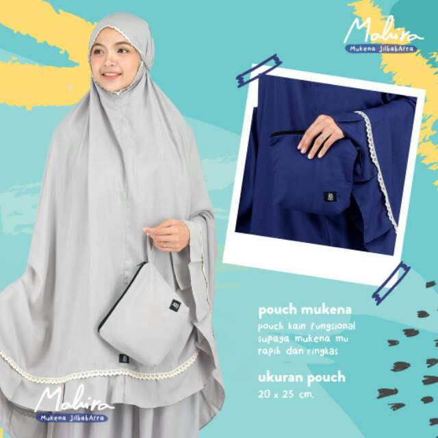 MAHIRA (Mukena by JILBABARFA) / JILBAB AFRA / LEMBUT/ HALUS / MUKENA KATUN RAYON HQ / MUKENA DEWASA