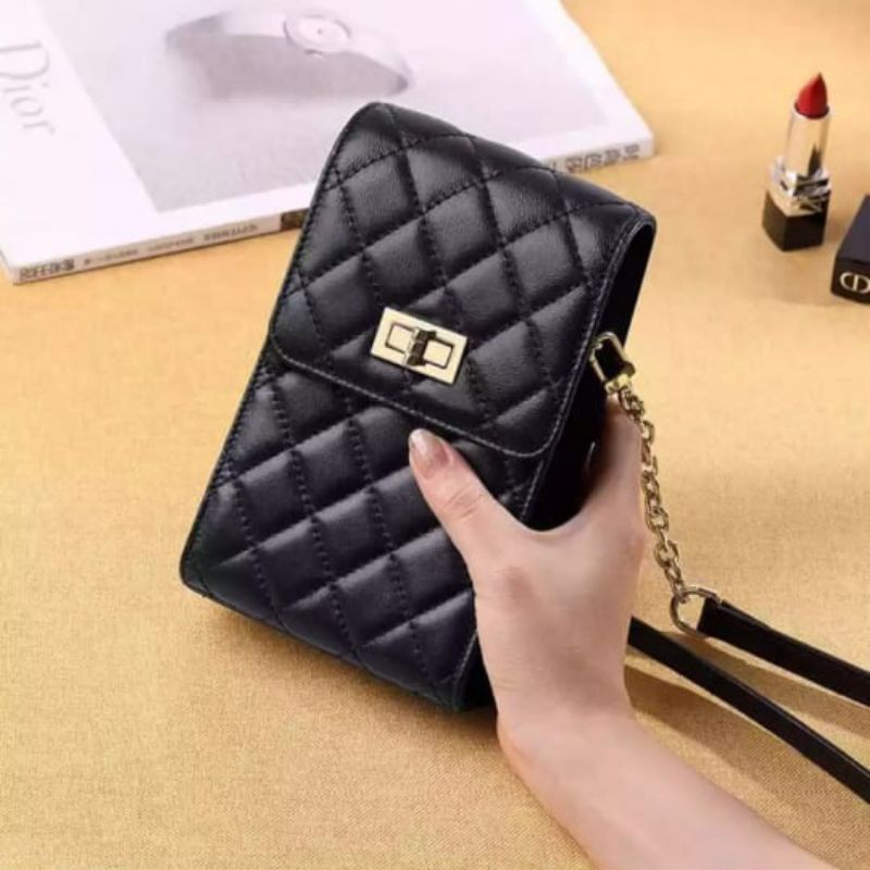 N_B_S / ARUMIE tas selempang wanita/taskorea/Tas handphone termurah/pocket hp/Tas Selempang Mini