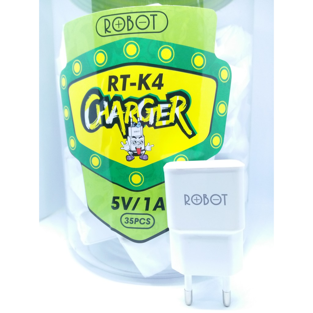 ADAPTER CHARGER ROBOT RT-K4 ORIGINAL 1A ASLI 100% BATOK ROBOT DI JAMIN ORI
