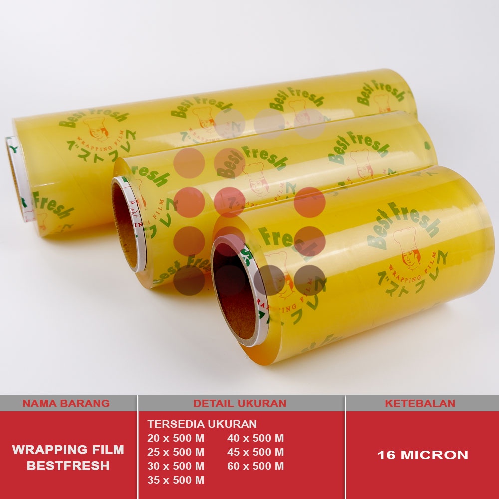 WRAPPING FILM BESTFRESH 60 x 500 METER