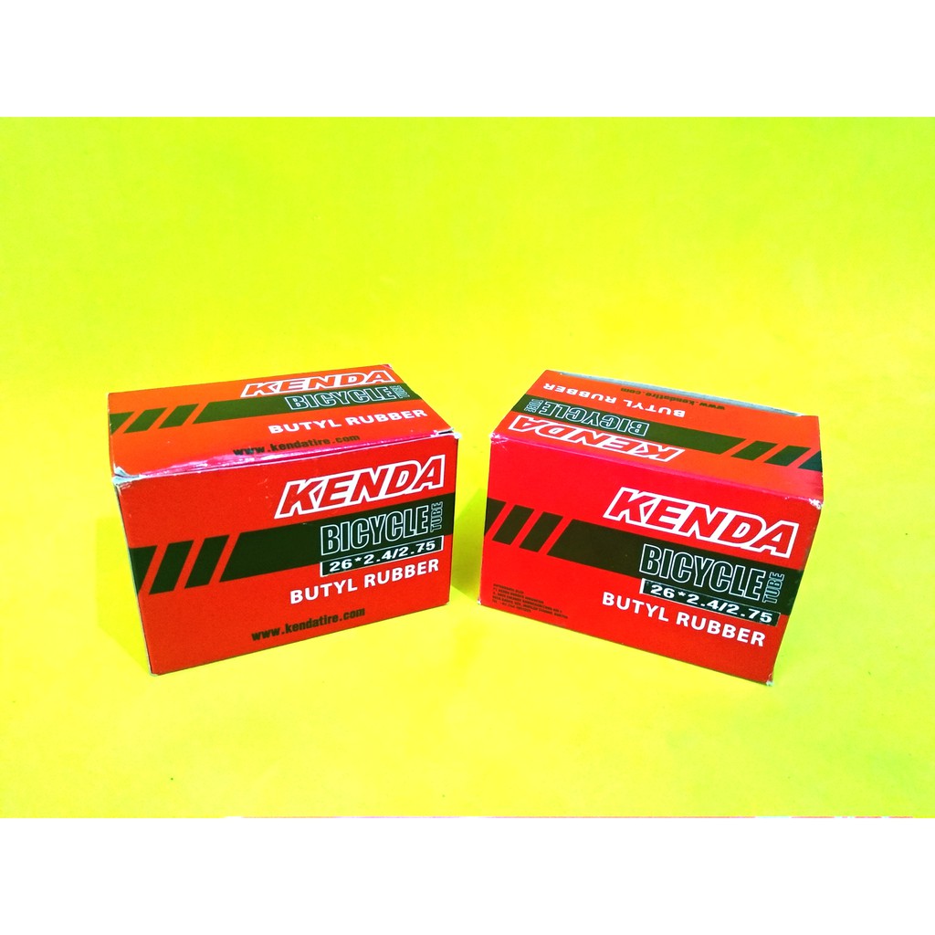 Ban dalam sepeda 26 x 2.4/2.75 kenda pentil motor