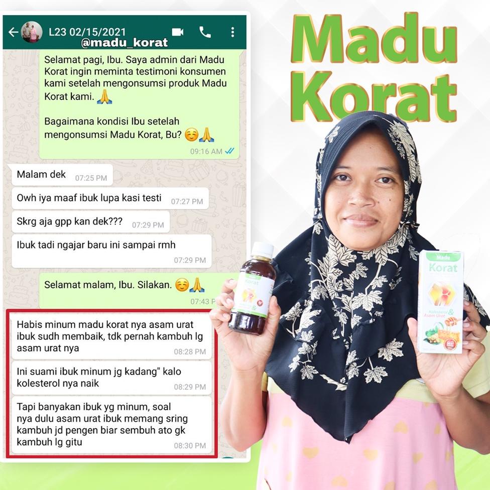 

E6E Madu Korat Menyembuhkan Penyakit Kolesterol & Asam Urat Secara Alami✣ (Buruan Beli)Laris ♪