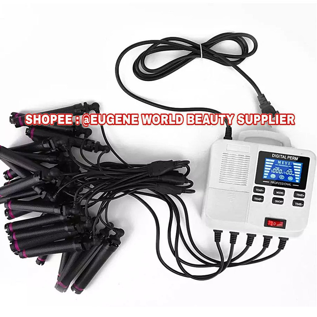DIGITAL PERM BLOW PERMANEN MESIN ALAT KERITING DIGITAL PERM ALAT KRITING DIGITAL PERM PORTABLE