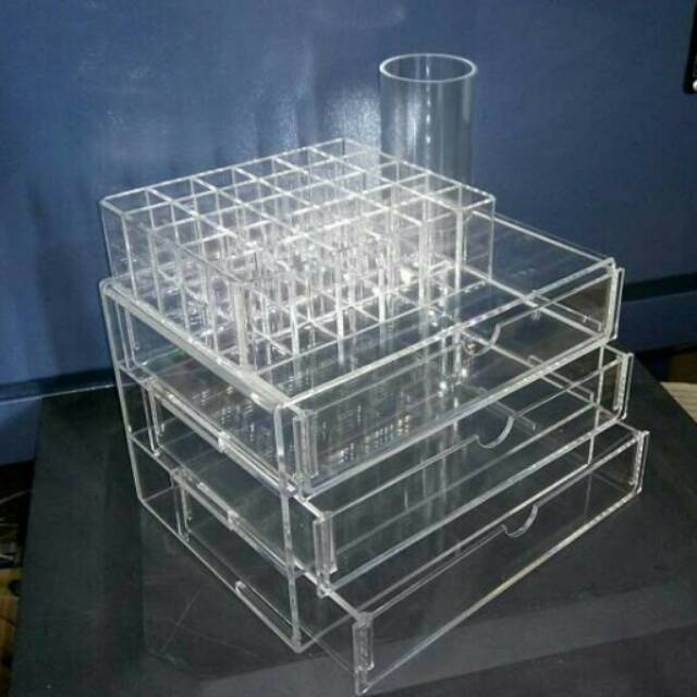 Acrylic makeup organizer tempat kosmetik akrilik e3 Acrylic makeup organizer tempat kosmetik akrilik e3