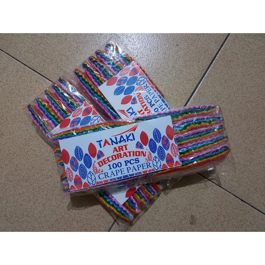 KERTAS CRAPE / CRAPE PAPER TANAKI (KERTAS KREP)