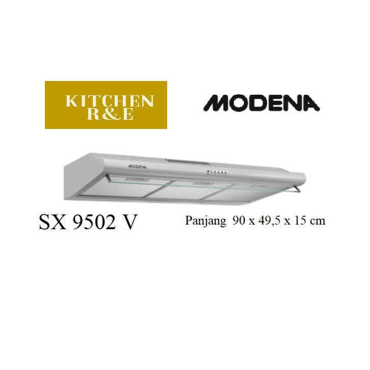 Cooker hood Modena SX 9502 V Tudung Hisap Modena SX9502V