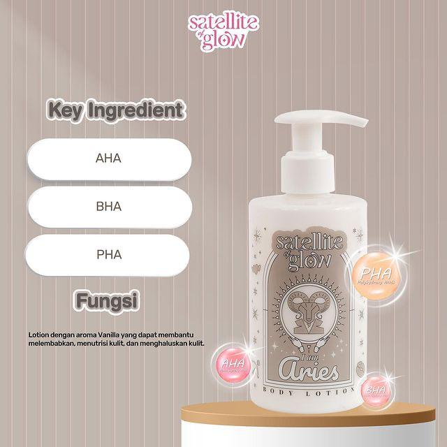 ARIES BODY LOTION BY SATELLITE GLOW