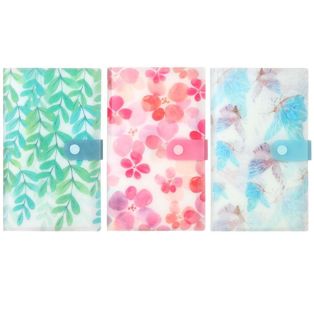 Preva 120slot Stiker Kuku Case Holder Water Slider Album Kosong