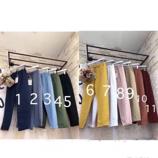 READY Celana katun linen bangkok thailand Shopee Indonesia READY Celana katun linen bangkok thailand Shopee Indonesia