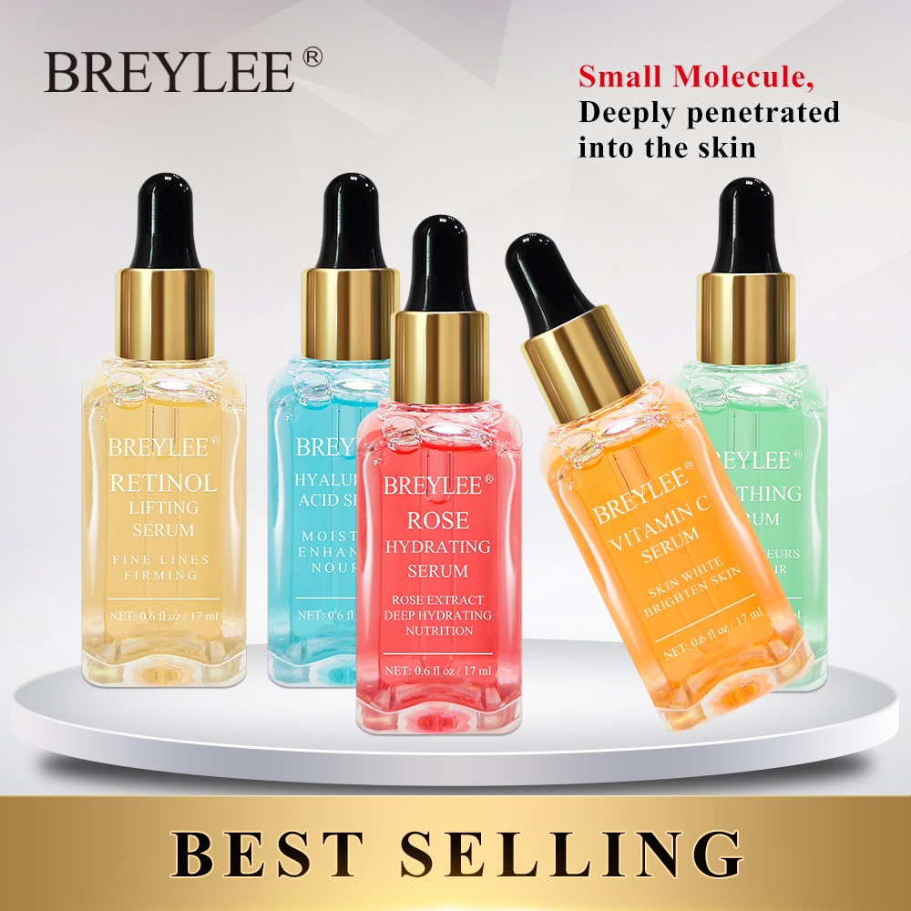 [Ori100%]BREYLEE serum pelembab mawar Rose Nourishing Facial Serum  Moisturizing / Refreshing / Stimulasi nol / Memutihkan / Menghidrasi /Anti Aging