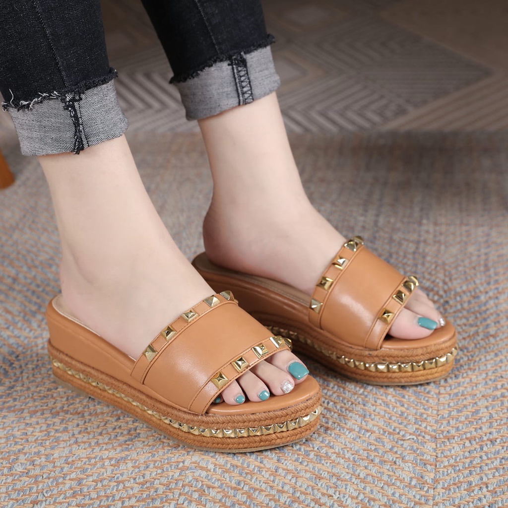 WEDGES CHR LBTN SHOESS 70118