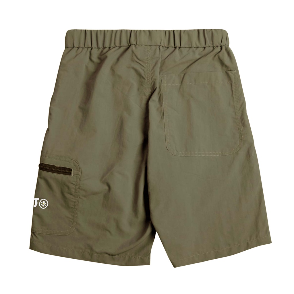 Dritto BoardShort - ShortBoard QMind Celana Pendek Unisex - Olive