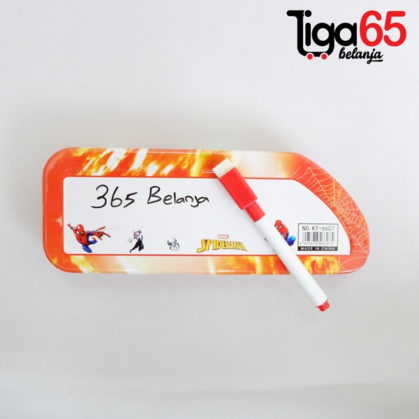 365 PENCIL CASE #40789 Tempat Pensil / Pouch Penyimpanan Besar / Pencil Case Magnet