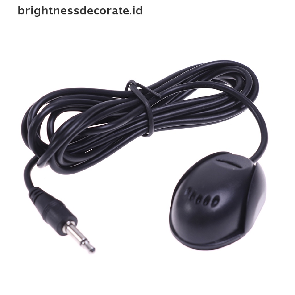 Mikrofon Eksternal Mini Dengan Kabel Dan Jack 3.5mm