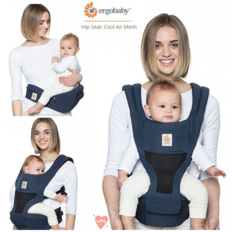 ErgoBaby Hipseat Cool Air Mesh Carrier | Gendongan Bayi