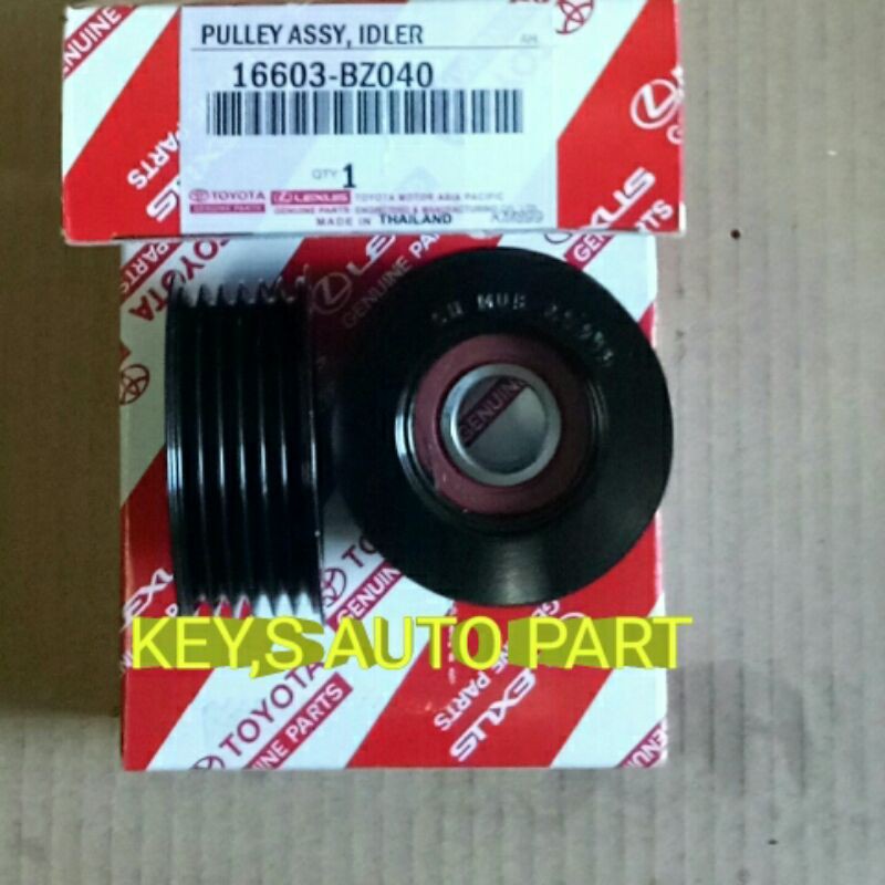 pully tensional bearing fan belt toyota grand new avanza 2016 original