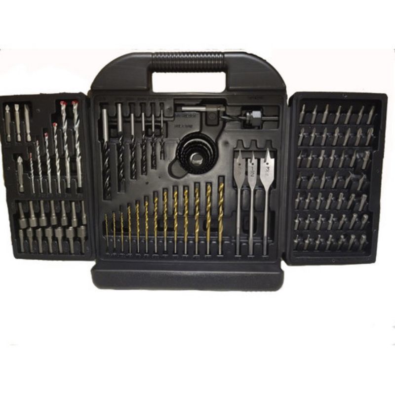 Mata Bor Besi Beton Kayu  Komplit 1 Set LOMAX