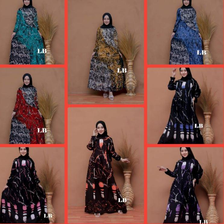 GAMIS RAYON TUWILL MURAH || GAMIS SYAR'I ||GAMIS RAYON MOTIF   || GAMIS VANESSA ANGEL • KPH.26Au22ј