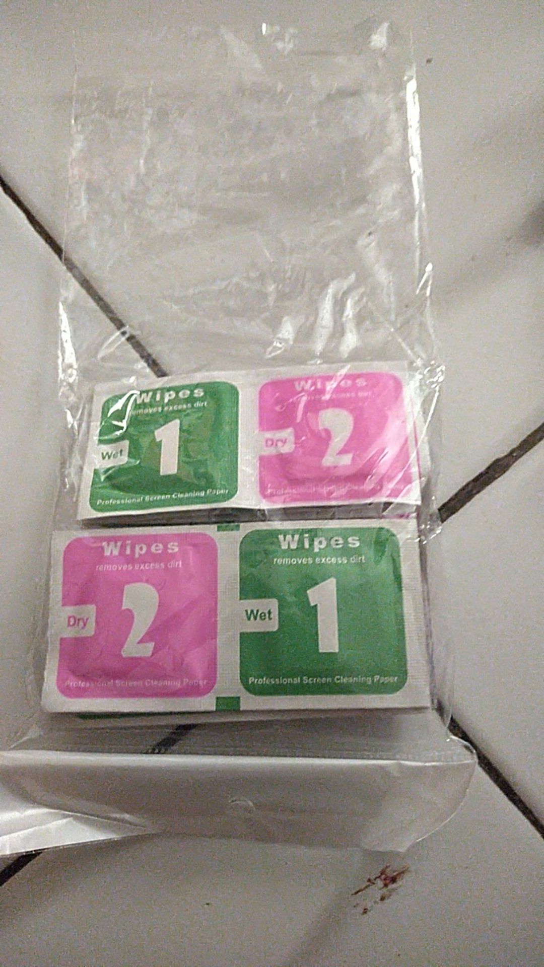 [ Isi 10 Pcs ] Tissue Tempered Glass Tisu Anti Gores Murah Tisu Layar Hp 1 Set : No.1 Dan No. 2