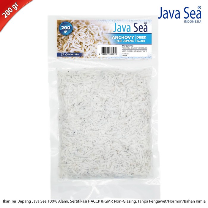 

JAVA SEA Ikan Teri Jepang / Teri Medan pack 200gr