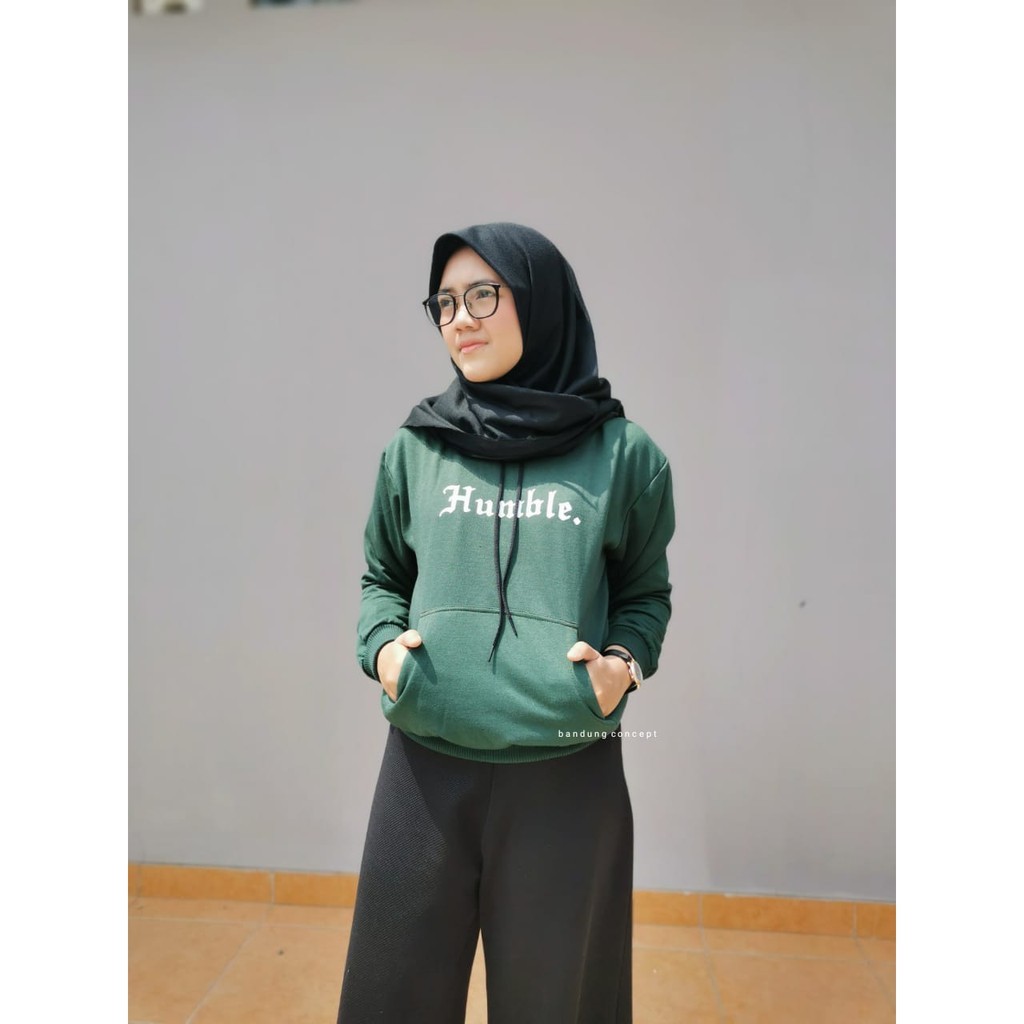 Humble Hoodie || Sweater Hoodie wanita #HH