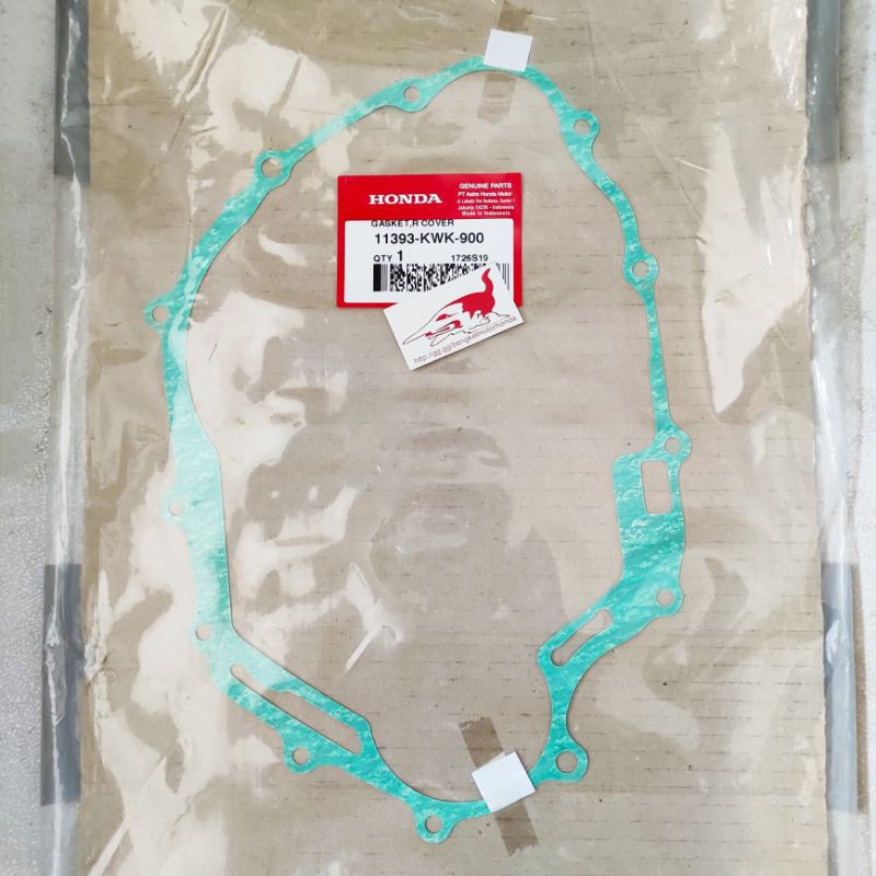 Gasket R Clutch Cover Perpak Kanan Paking Kopling CRF CB 150 Verza New Megapro Ori AHM 11393KWK900