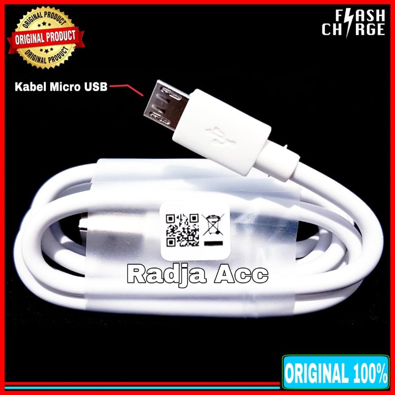 Kabel Data Oppo A7 F5 F7 A83 R1 X Neo 9 ORIGINAL 100% Fast Charging Micro USB