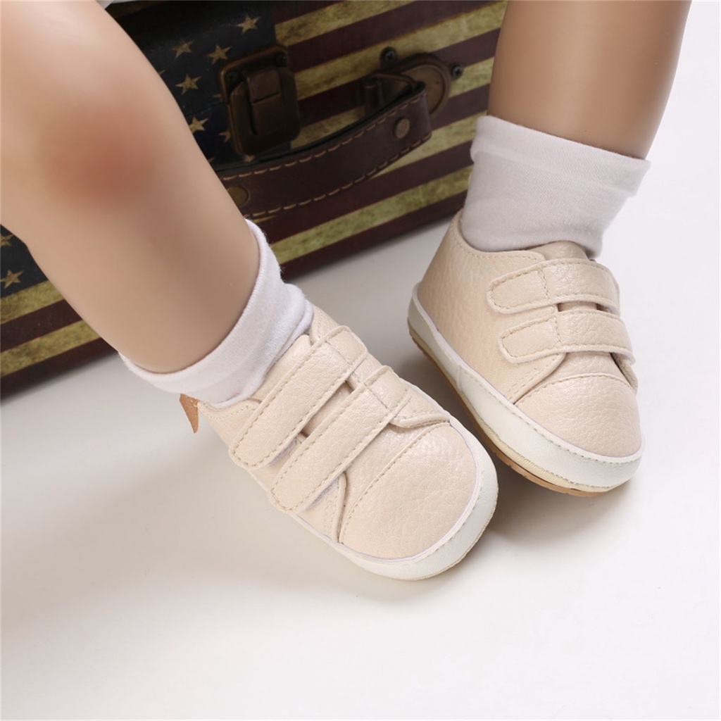 Sepatu Anak Laki Laki &amp; Perempuan Sepatu Bayi VELCRO TYPE 003 PU Leather - Sepatu Balita Casual Import