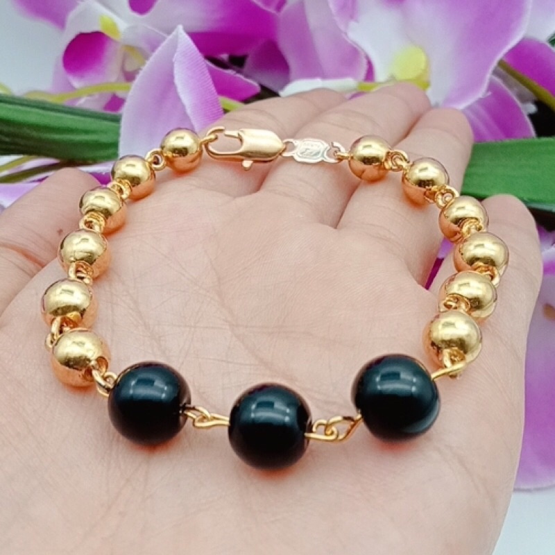 gelang wanita lapis emas permata giok tercantik star+