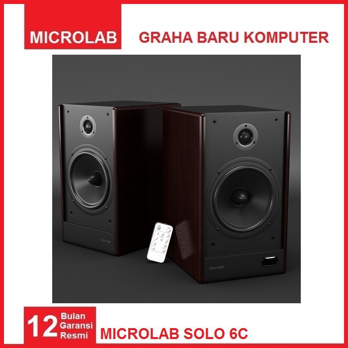 Microlab Solo 6C 100 Watt RMS Hifi Stereo Speaker Komputer PC