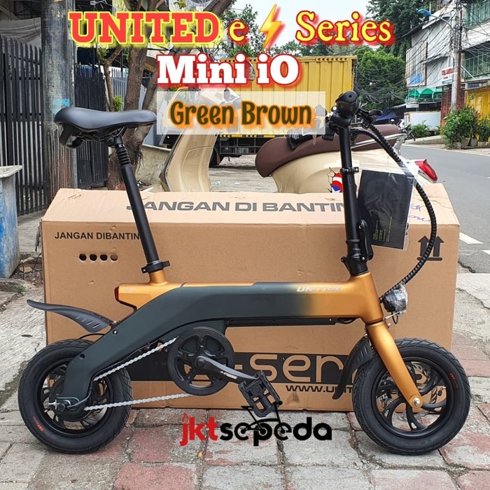 Promo Sepeda Ebike UNITED Mini iO Limited