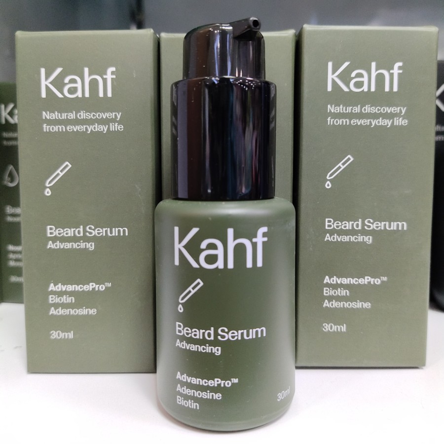 KAHF ADVANCING BEARD SERUM 30 ML / Serum Penumbuh Rambut Janggut